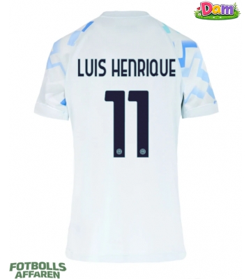 Inter Milan Luis Henrique #11 Bortatröja Kvinnor 2025-26 Kortärmad